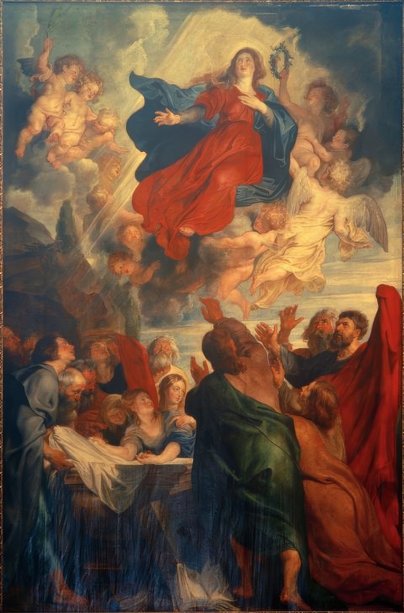 Marias antagande av Peter Paul Rubens
