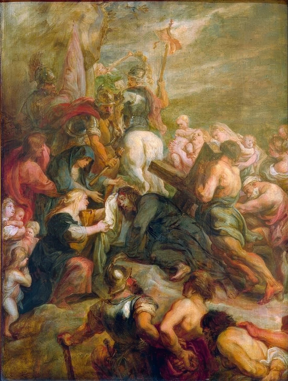 Att bära korset av Peter Paul Rubens