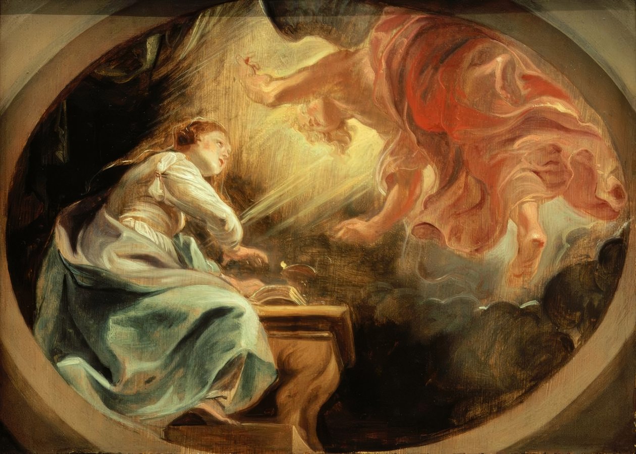Bebådelsen till Maria av Peter Paul Rubens