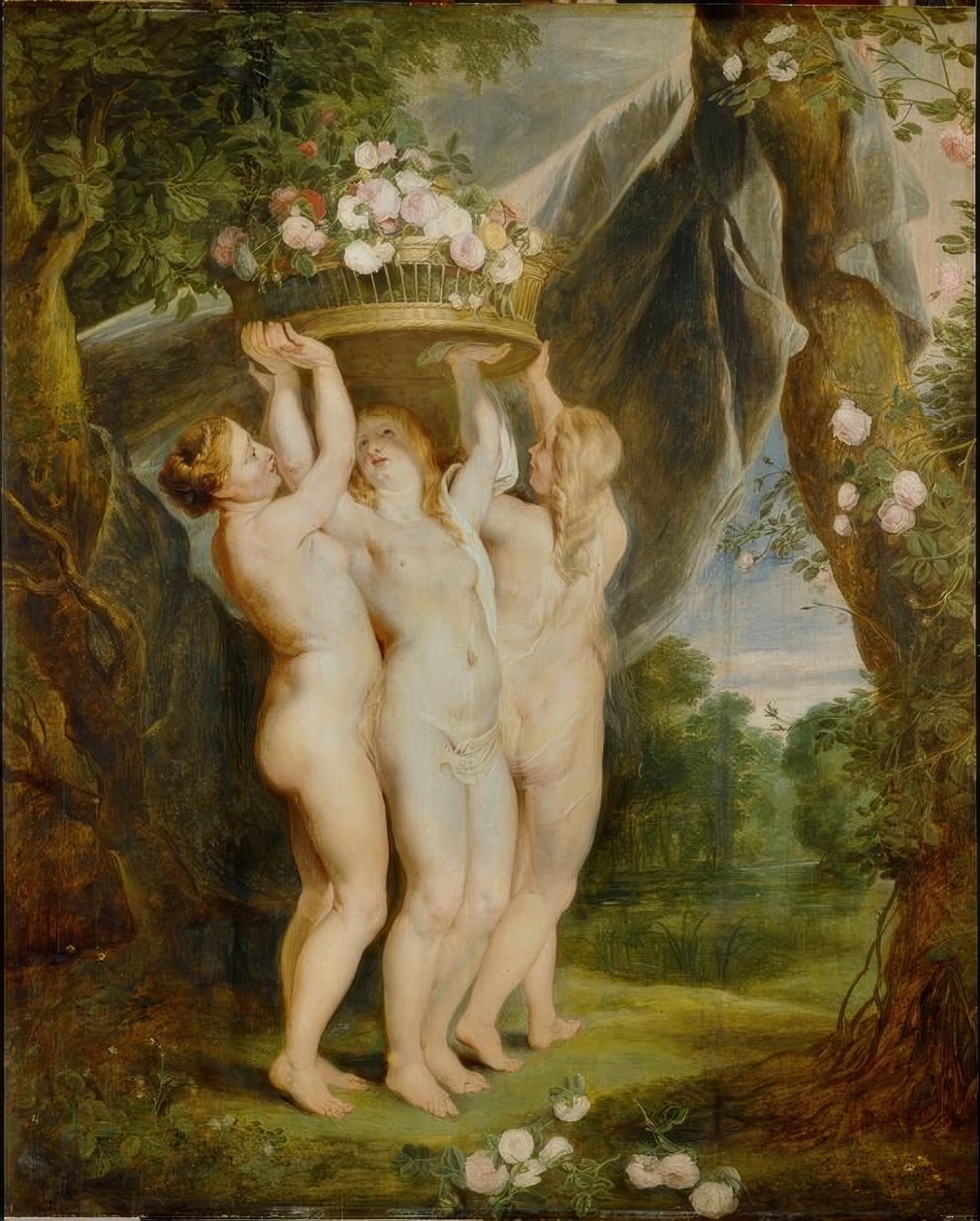 De tre nåderna av Peter Paul Rubens