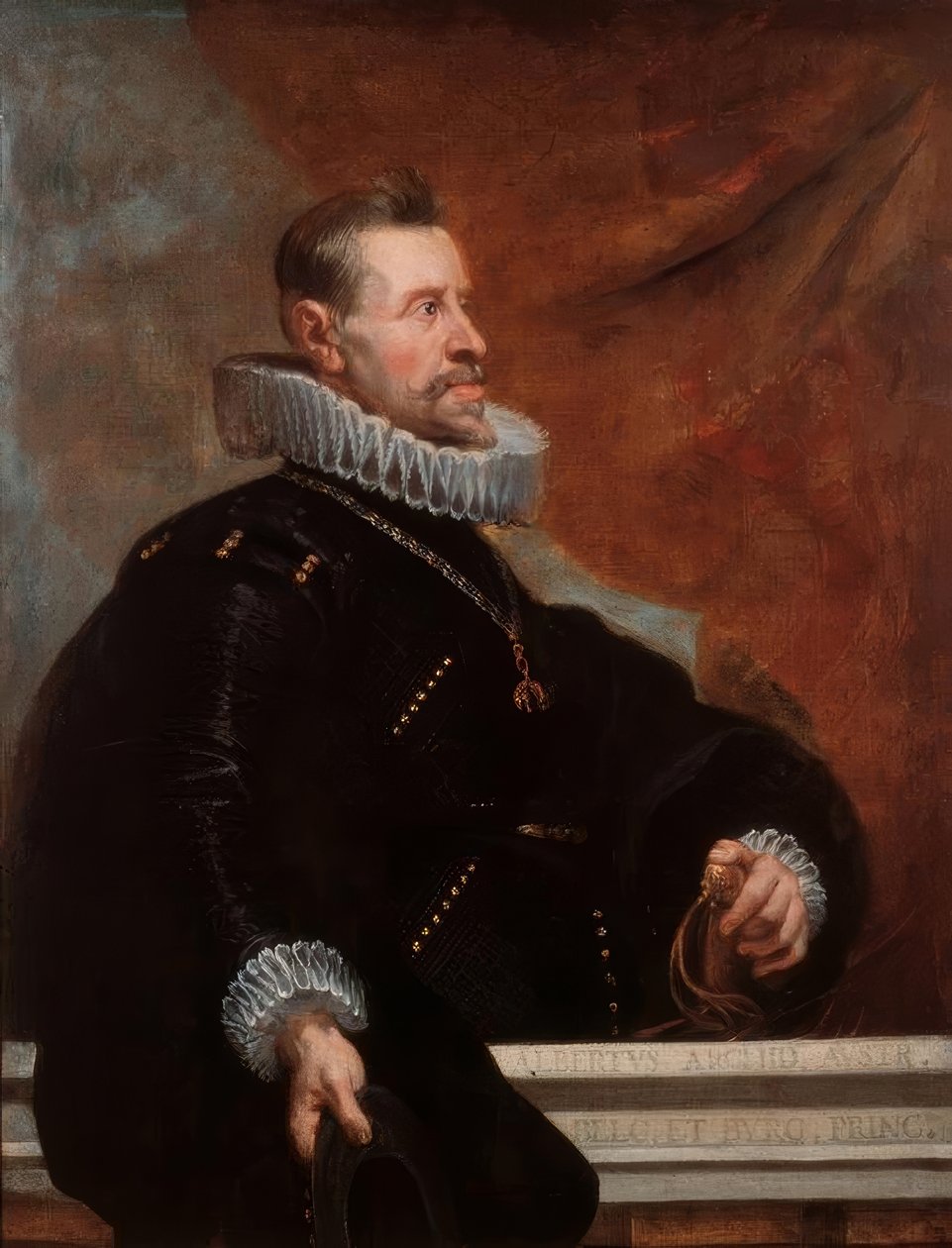 Erzherzog Albrecht VII. / Rubens av Peter Paul Rubens