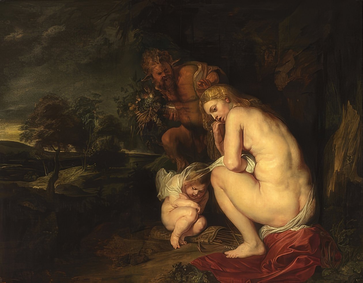 Frierende Venus (Venus Frigida). 1614 av Peter Paul Rubens
