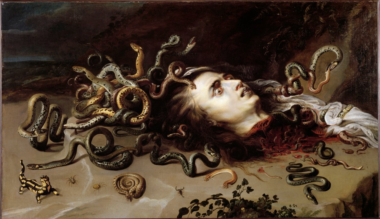 Chef för Medusa, 1618 av Peter Paul Rubens