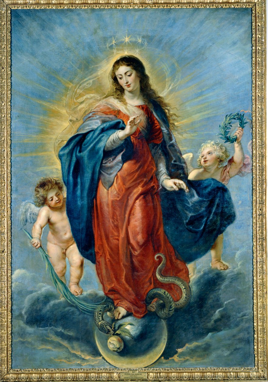 Den obefläckade avlelsen (målning) av Peter Paul Rubens