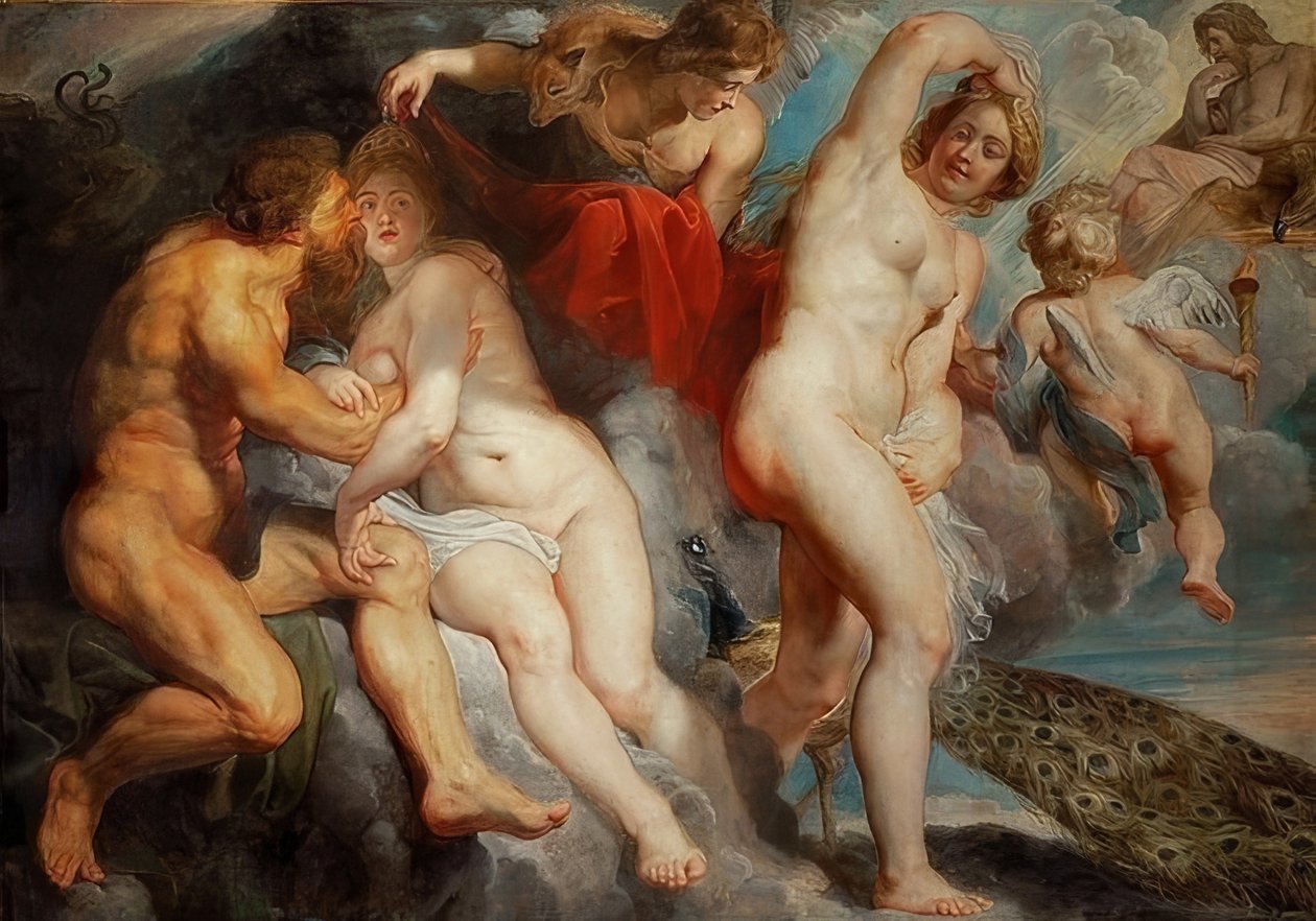 Ixion och Nephele. 1615 av Peter Paul Rubens