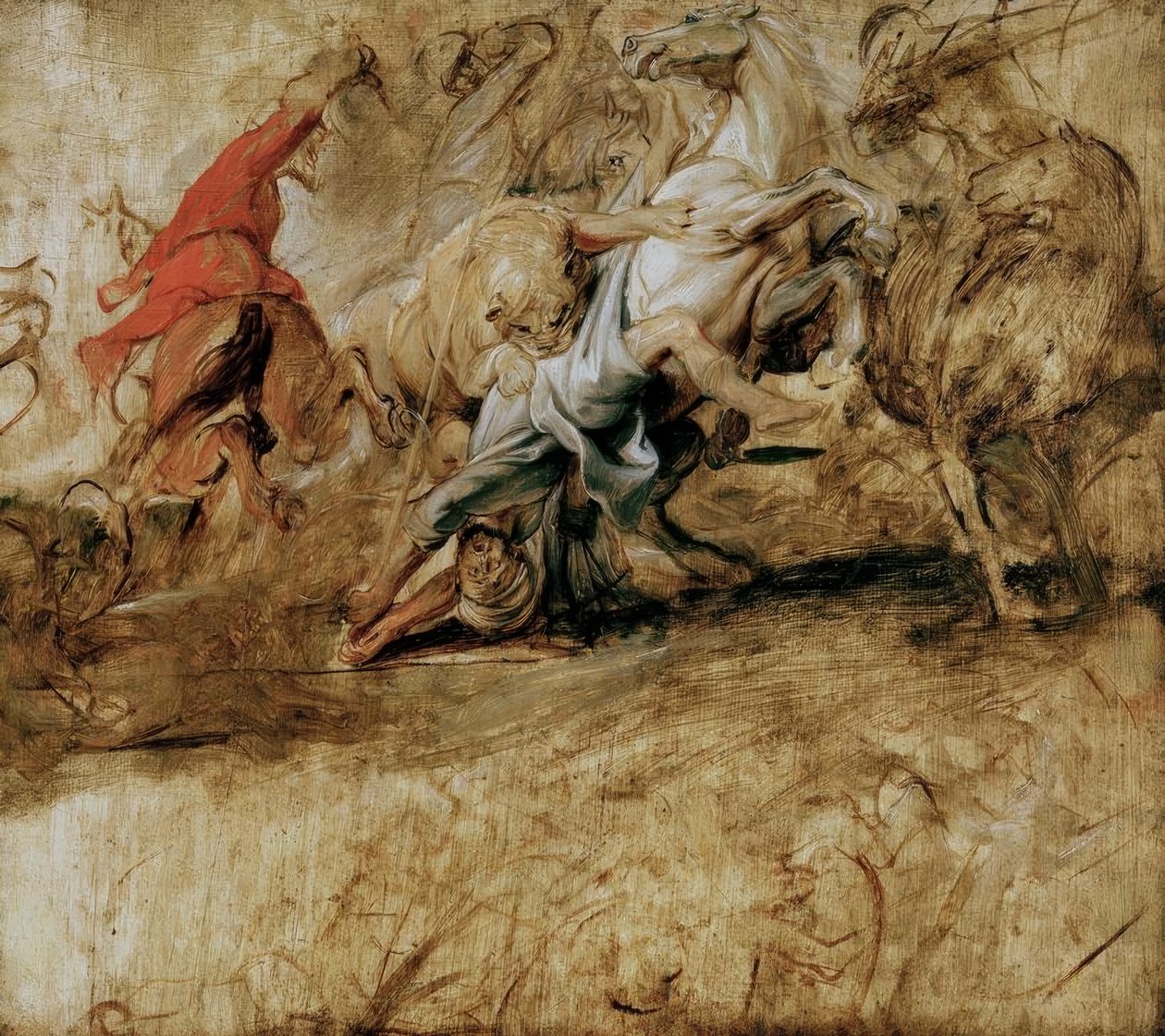Löwenjagd av Peter Paul Rubens