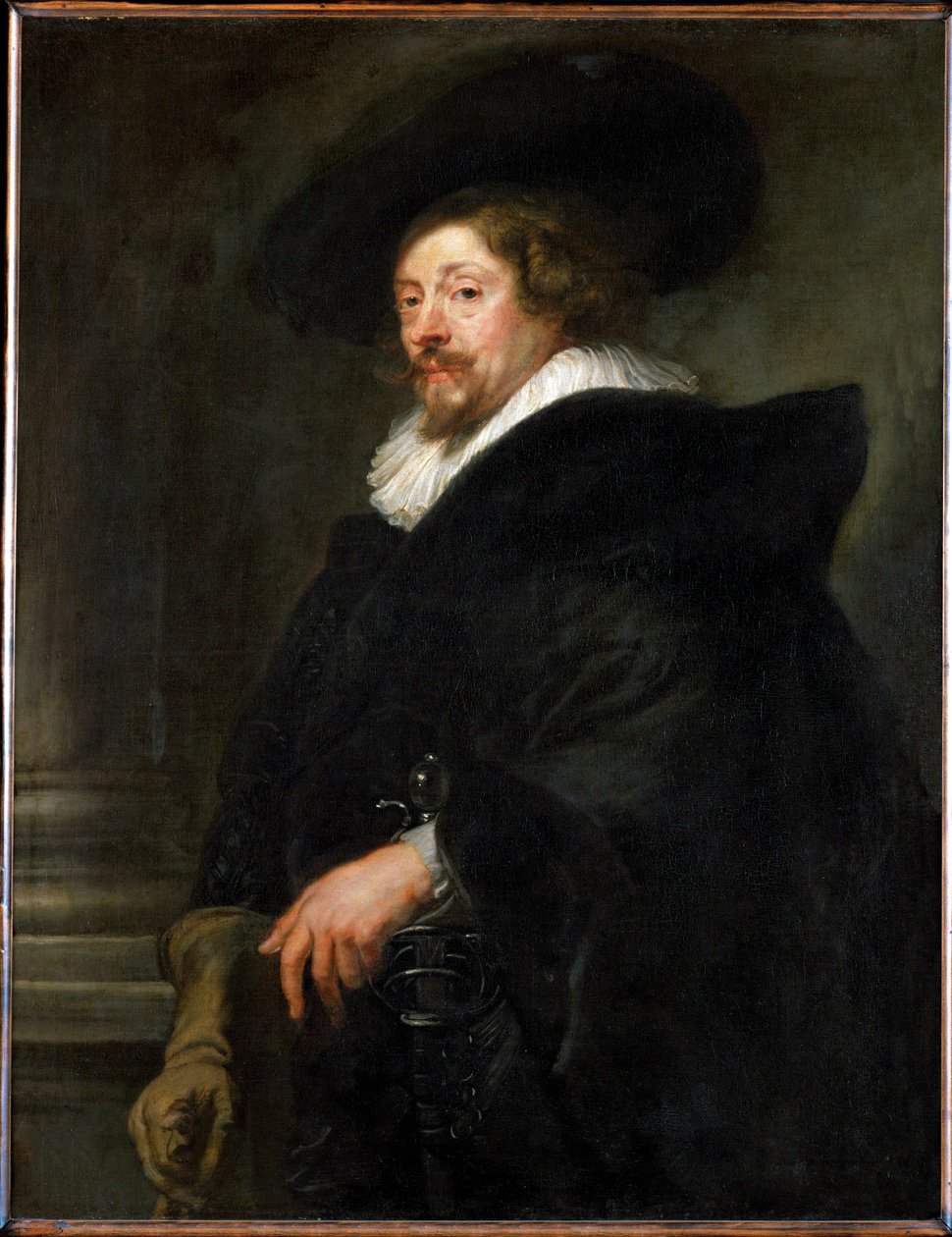 Peter Paul Rubens, självporträtt av Peter Paul Rubens