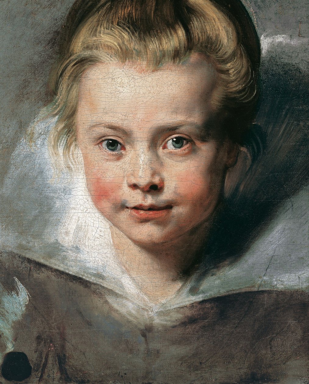 Porträtt av Clara Serena Rubens av Peter Paul Rubens