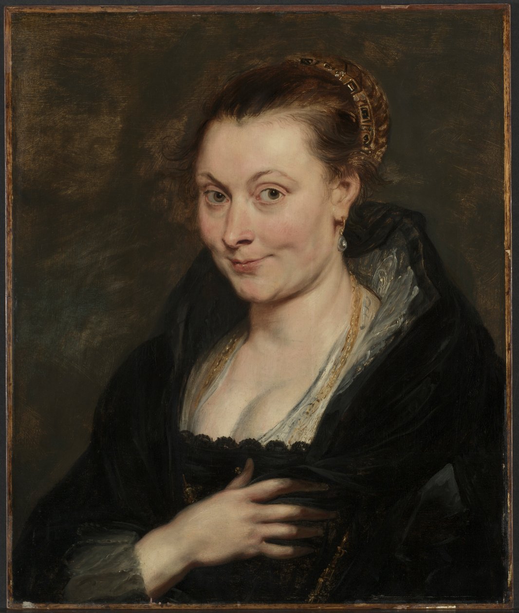 Porträtt av Isabella Brant av Peter Paul Rubens