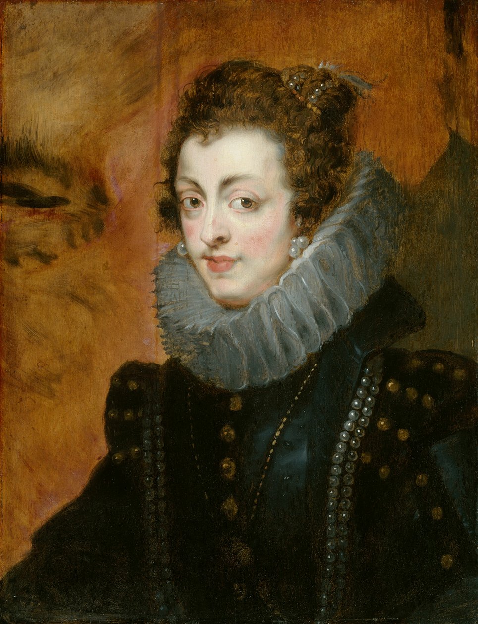Porträtt av Isabella av Bourbon av Peter Paul Rubens
