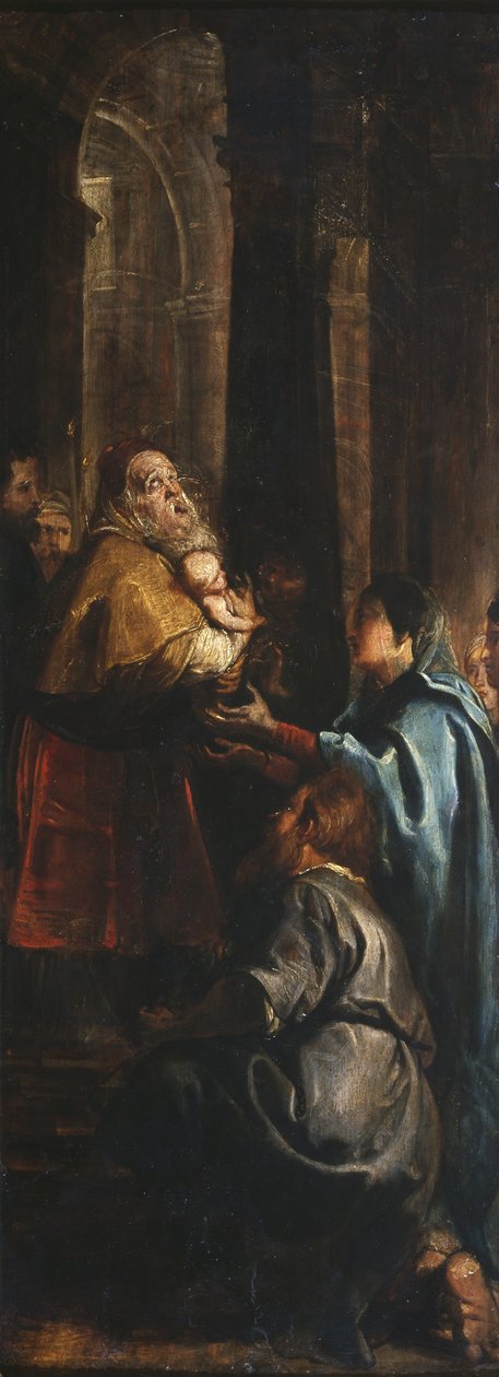 Presentation i templet av Peter Paul Rubens
