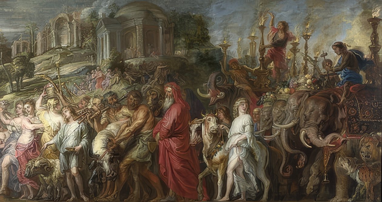 romersk triumf. Omkring 1630 av Peter Paul Rubens