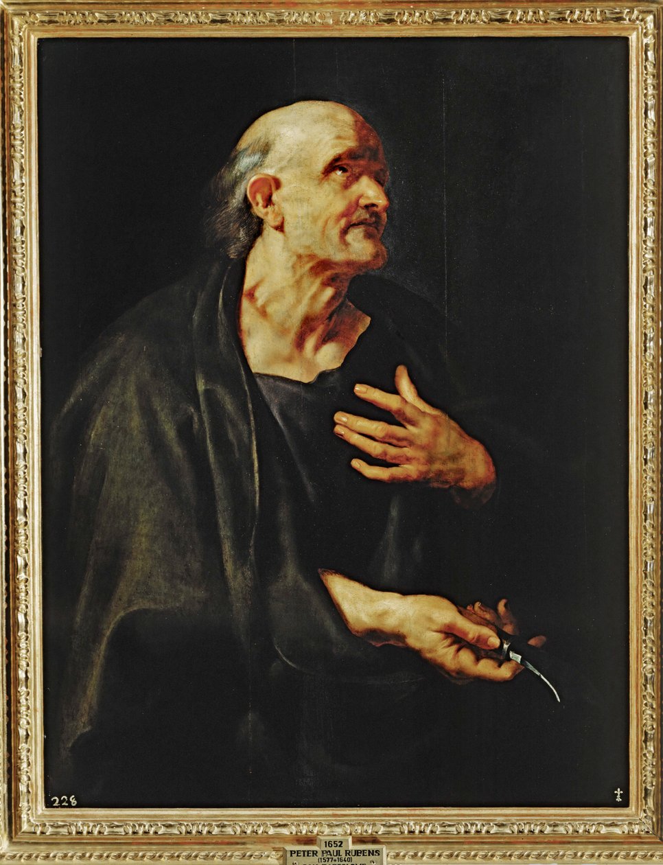 Saint Bartholomew (målning) av Peter Paul Rubens