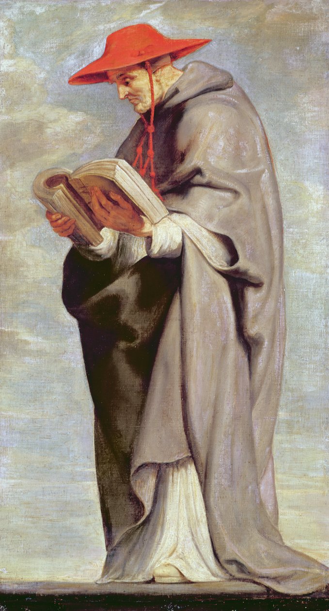 Saint Bonaventure, ca 1620 av Peter Paul Rubens