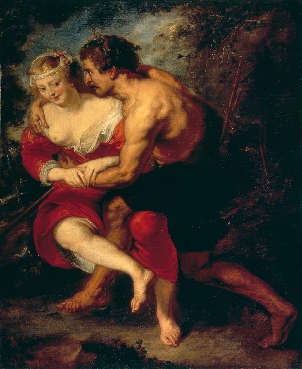Shepherd scen av Peter Paul Rubens