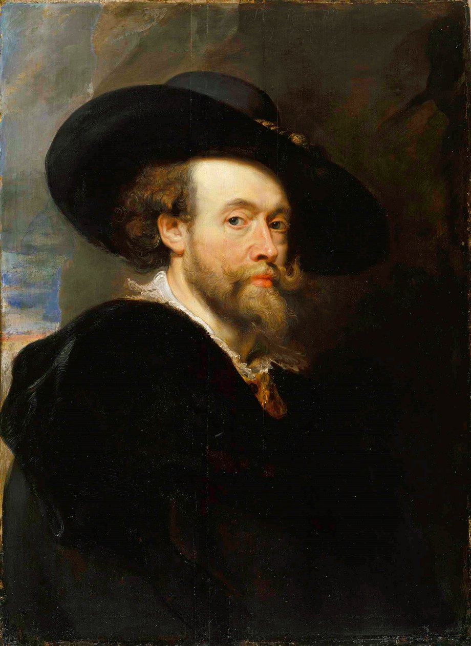 Självporträtt, 1623. av Peter Paul Rubens