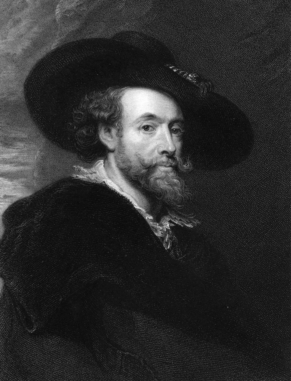 Sir Peter Paul Rubens (gravyr) av Peter Paul Rubens