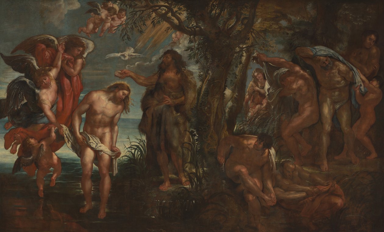 Kristi dop av Peter Paul Rubens