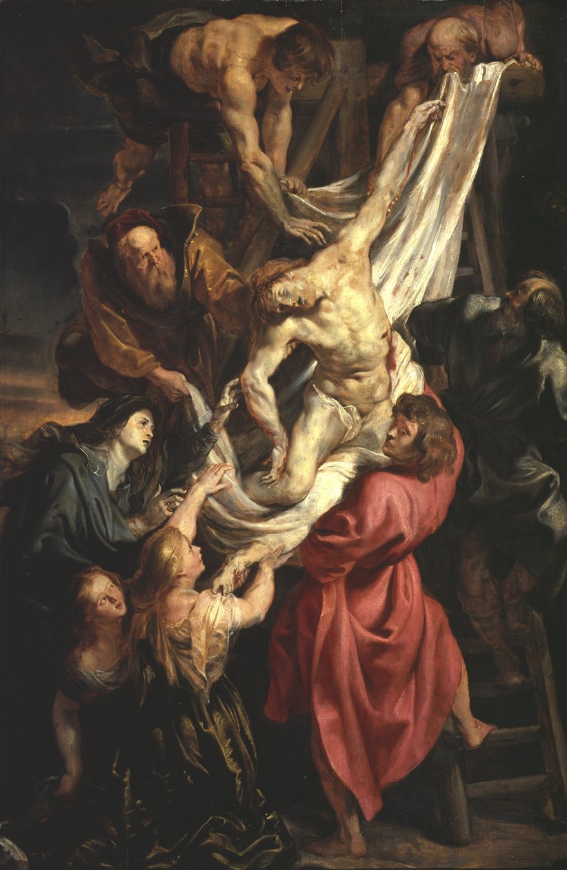Nedstigningen från korset, 1611 av Peter Paul Rubens