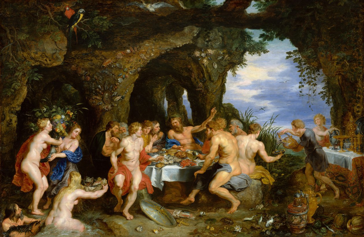 Acheloüs-festen, ca. 1615 av Peter Paul Rubens