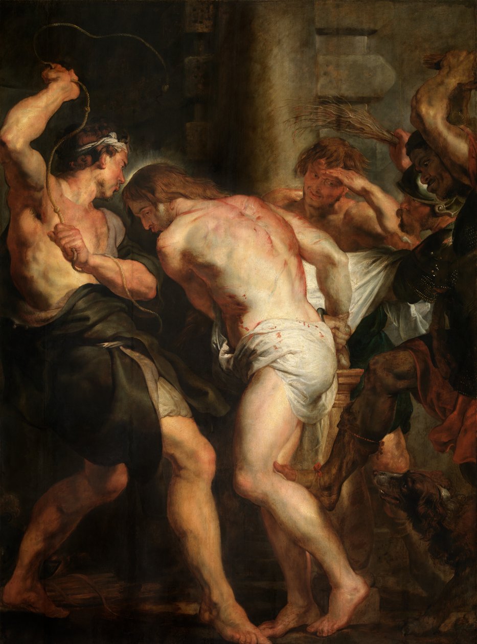 The Flagellation (olja på duk) av Peter Paul Rubens