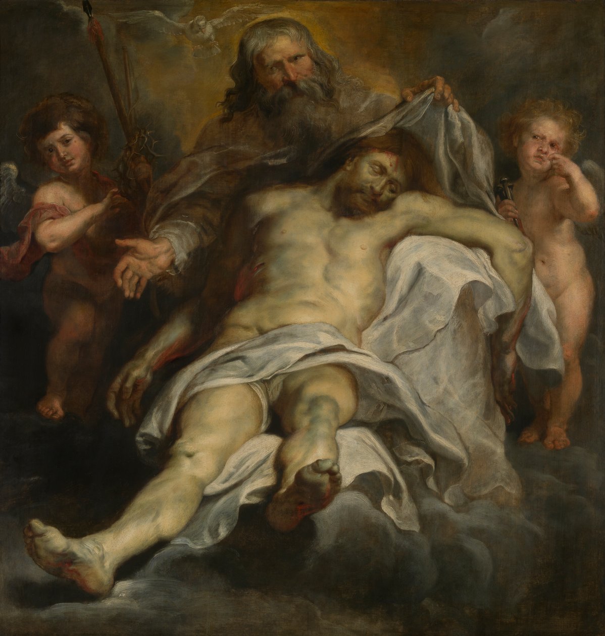 Den heliga treenigheten av Peter Paul Rubens