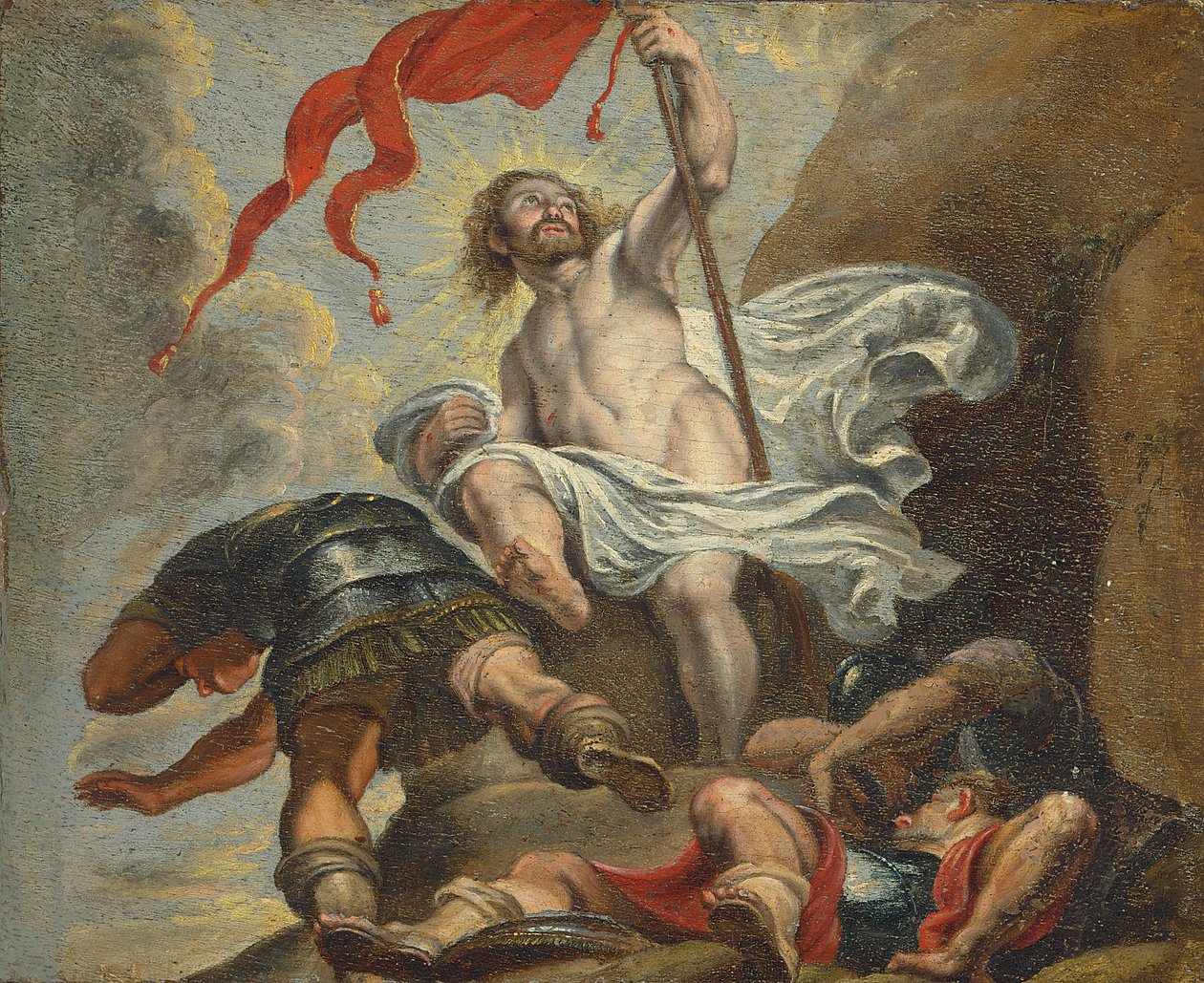 Kristi uppståndelse, efter 1620 av Peter Paul Rubens