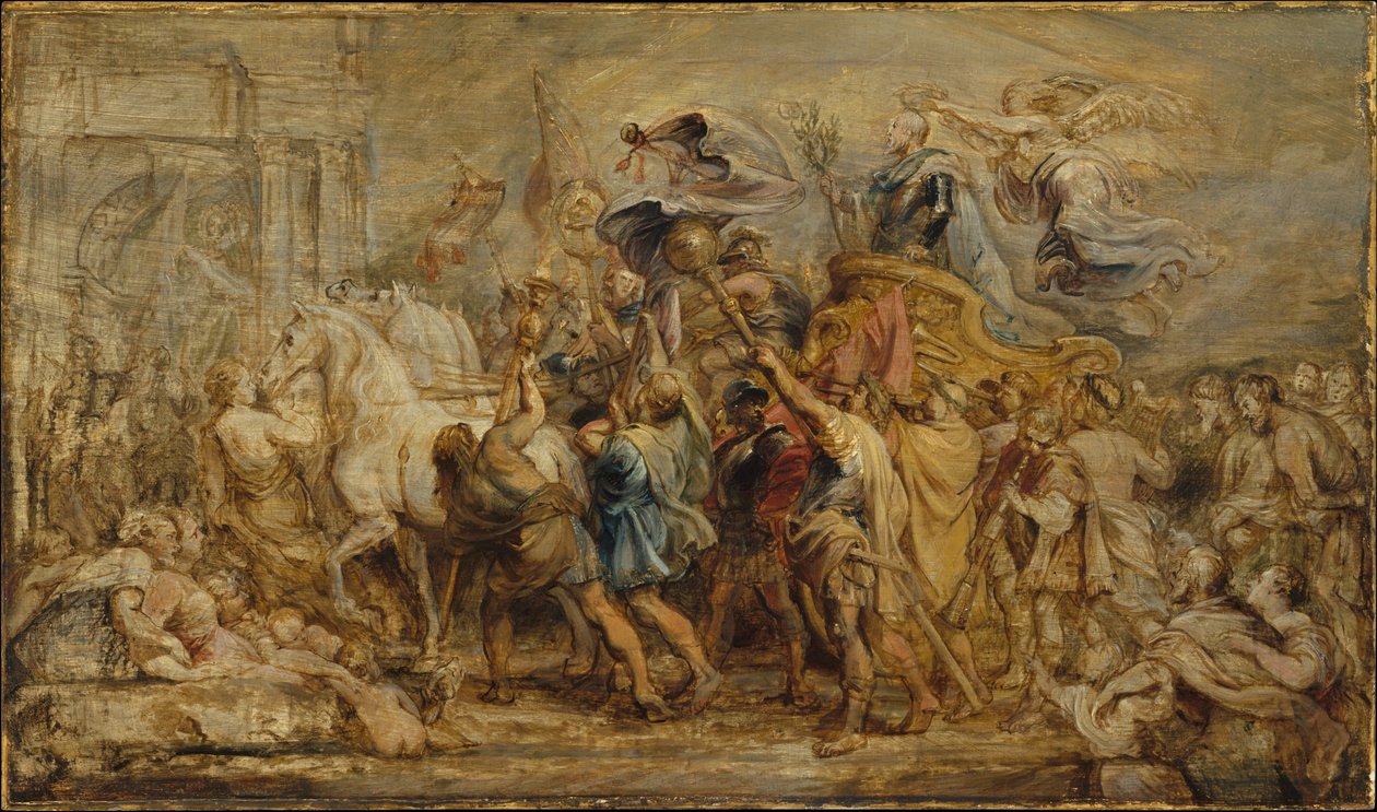 Henrik IV:s triumf, ca 1630 av Peter Paul Rubens