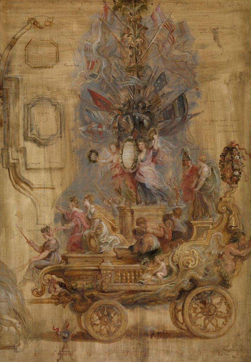 Triumfvagnen i Kallo, 1638. av Peter Paul Rubens