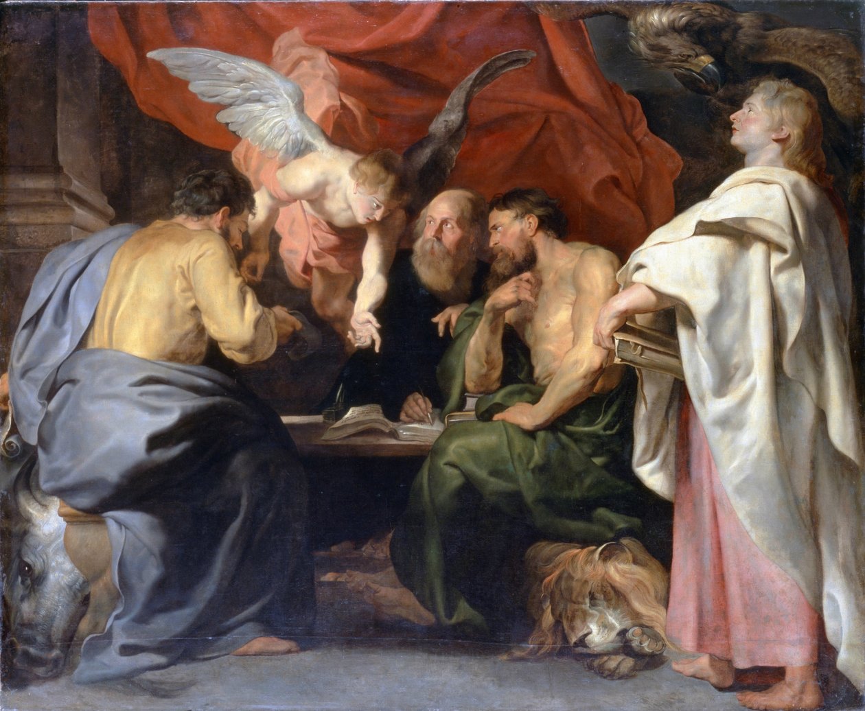 De fyra evangelisterna av Peter Paul Rubens