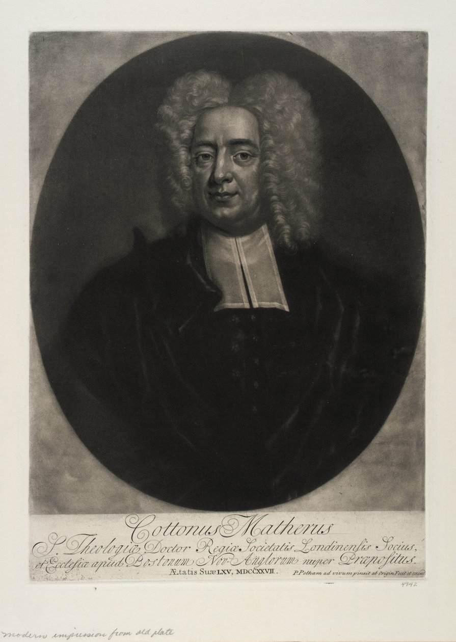 Cottonus Matherus av Peter Pelham