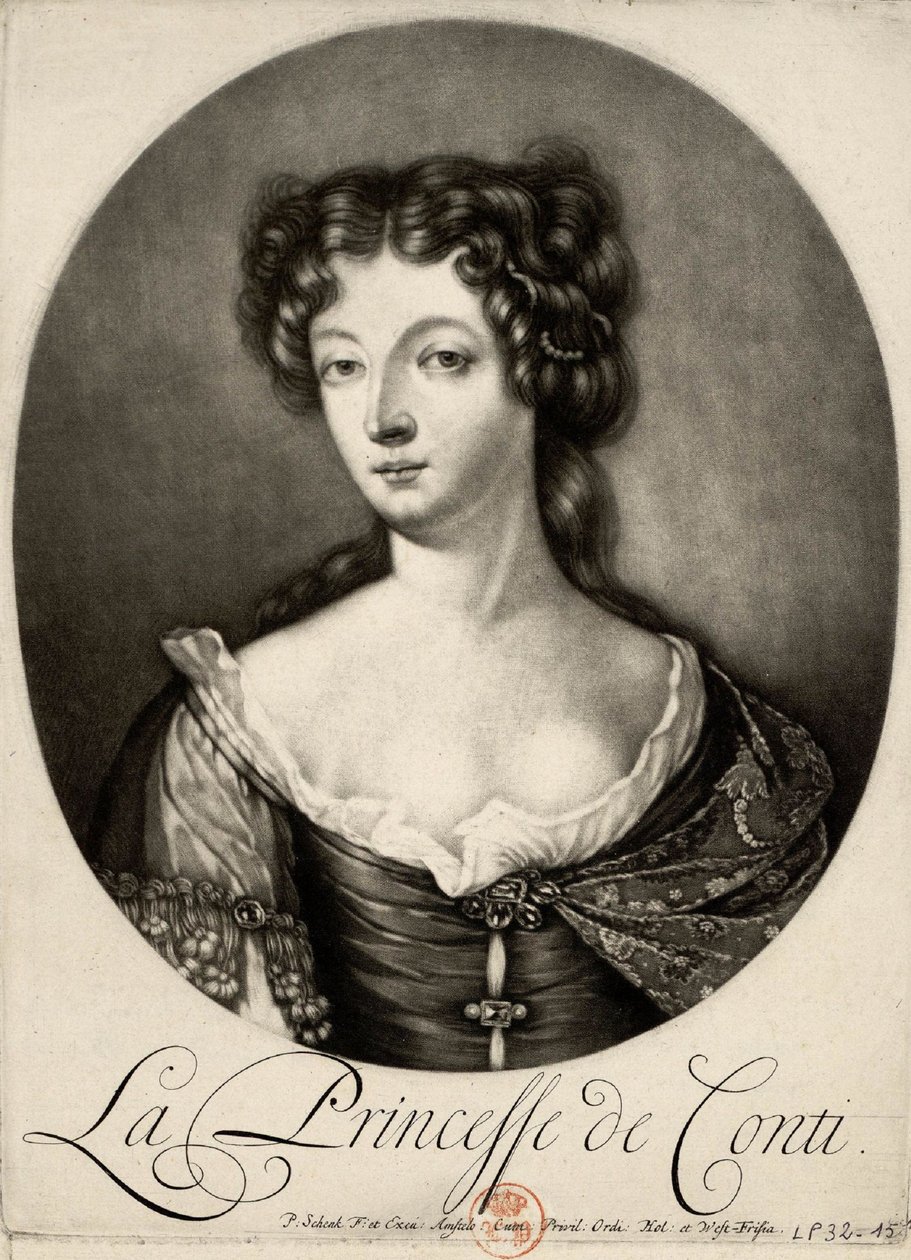 Prinsessan av Conti av Peter Schenk the Elder