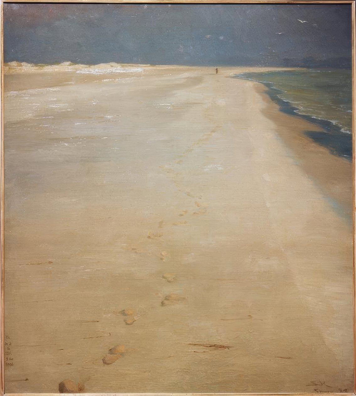 Skagens södra strand av Peder Severin Krøyer