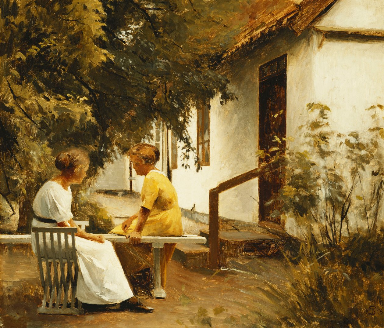 I trädgården av Peter Vilhelm Ilsted