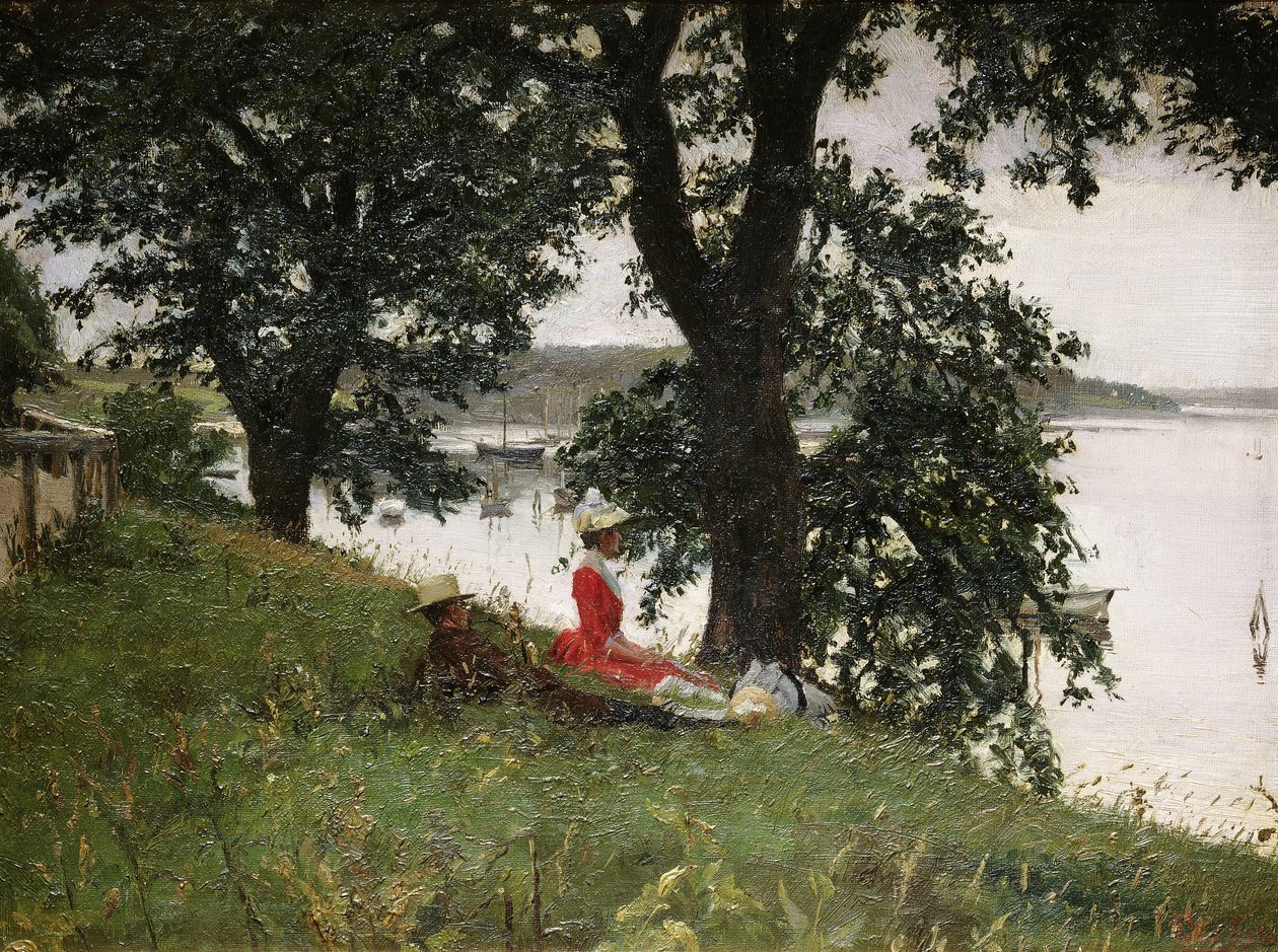 På banken av Peter Vilhelm Ilsted