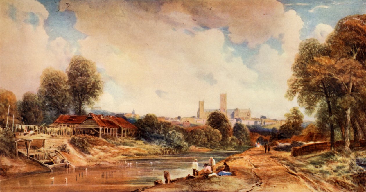 Lincoln, tidigt 1800-tal, 1934. av Peter de Wint
