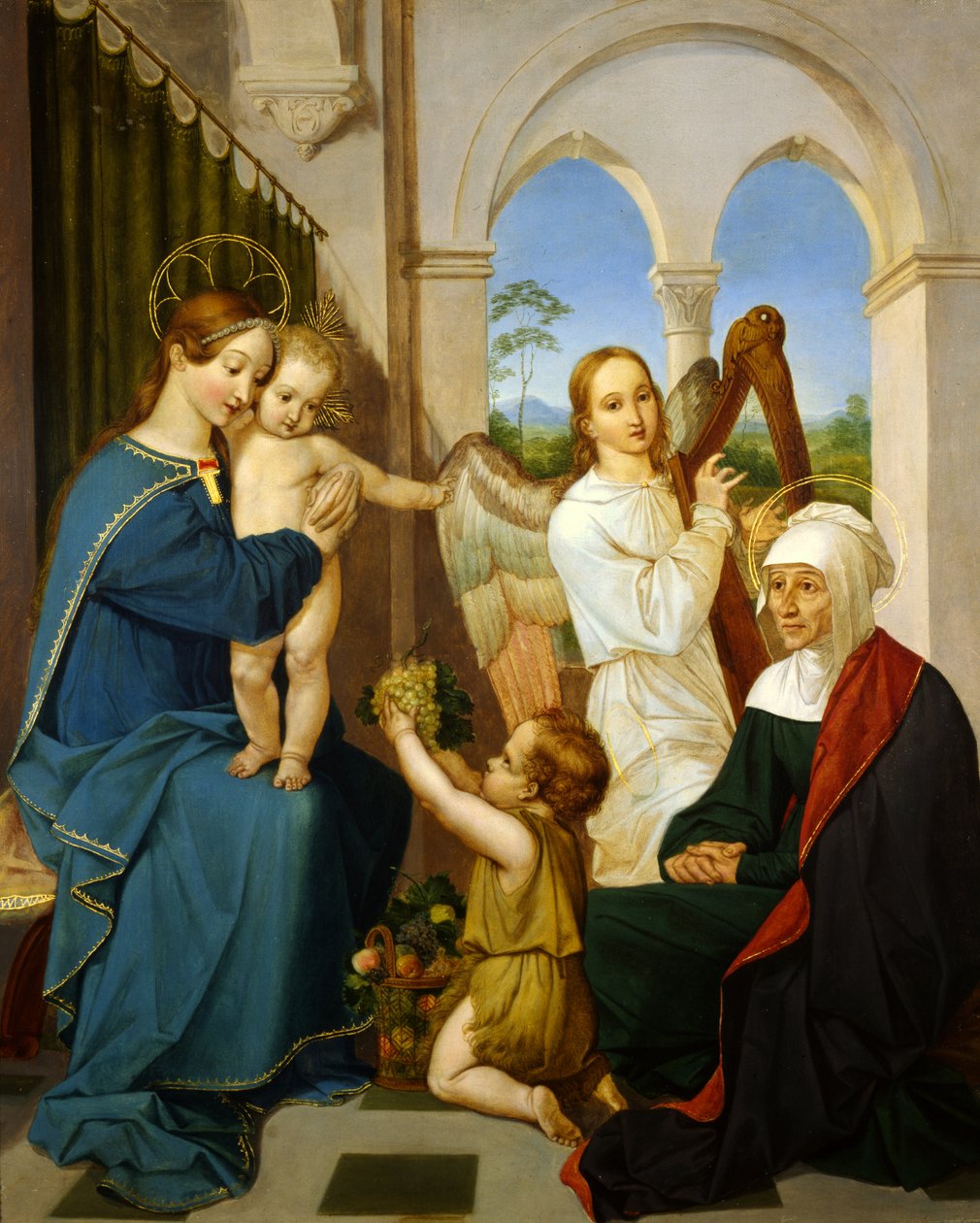 Helig familj, 1809-11 av Peter von Cornelius