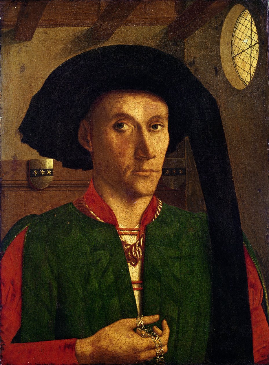 Edward Grimston (olja på trä) av Petrus Christus