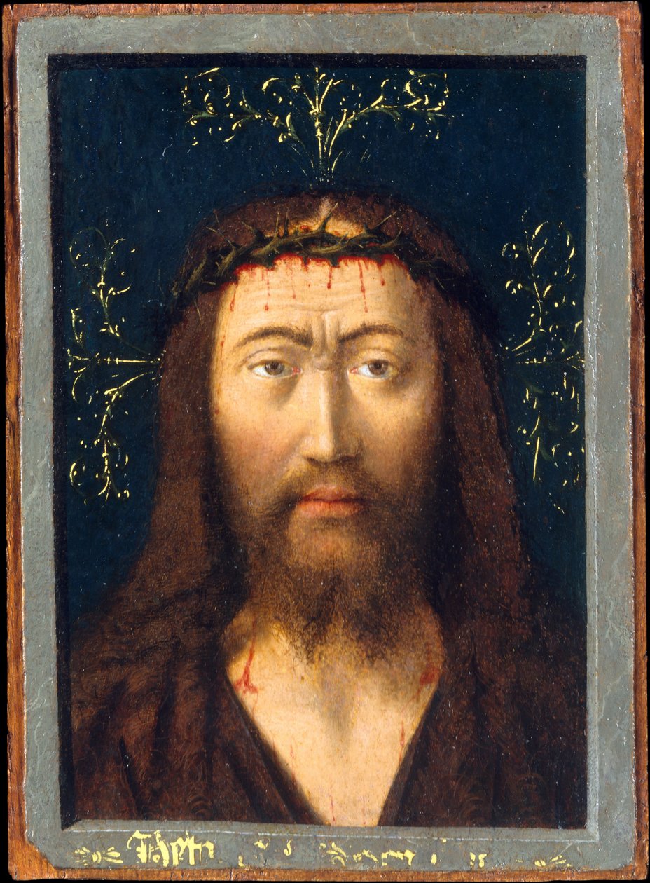 Kristi huvud, ca. 1445. av Petrus Christus