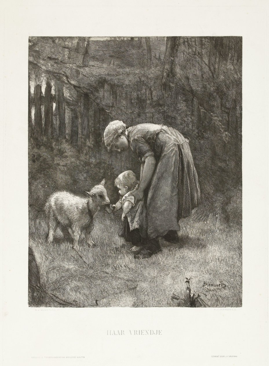 Hennes pojkvän (titel på objekt) av Petrus Johannes Arendzen