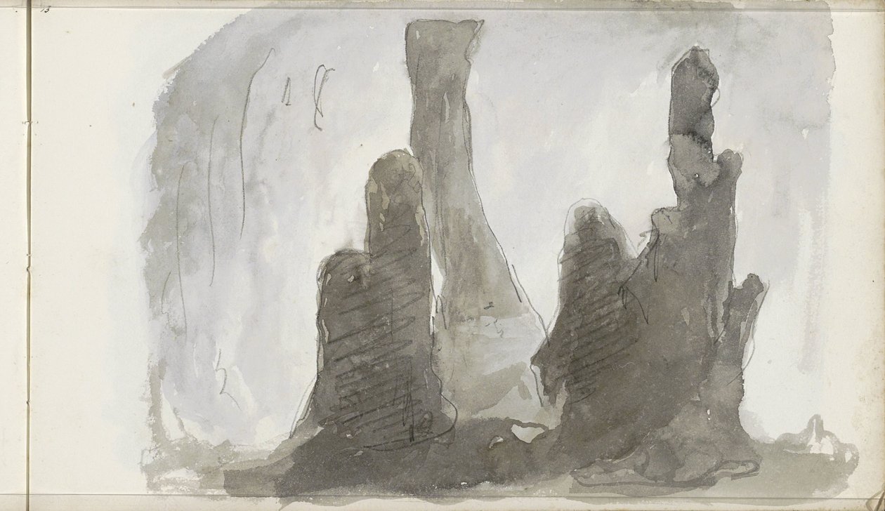 Stalagmiter av Petrus Johannes Schotel