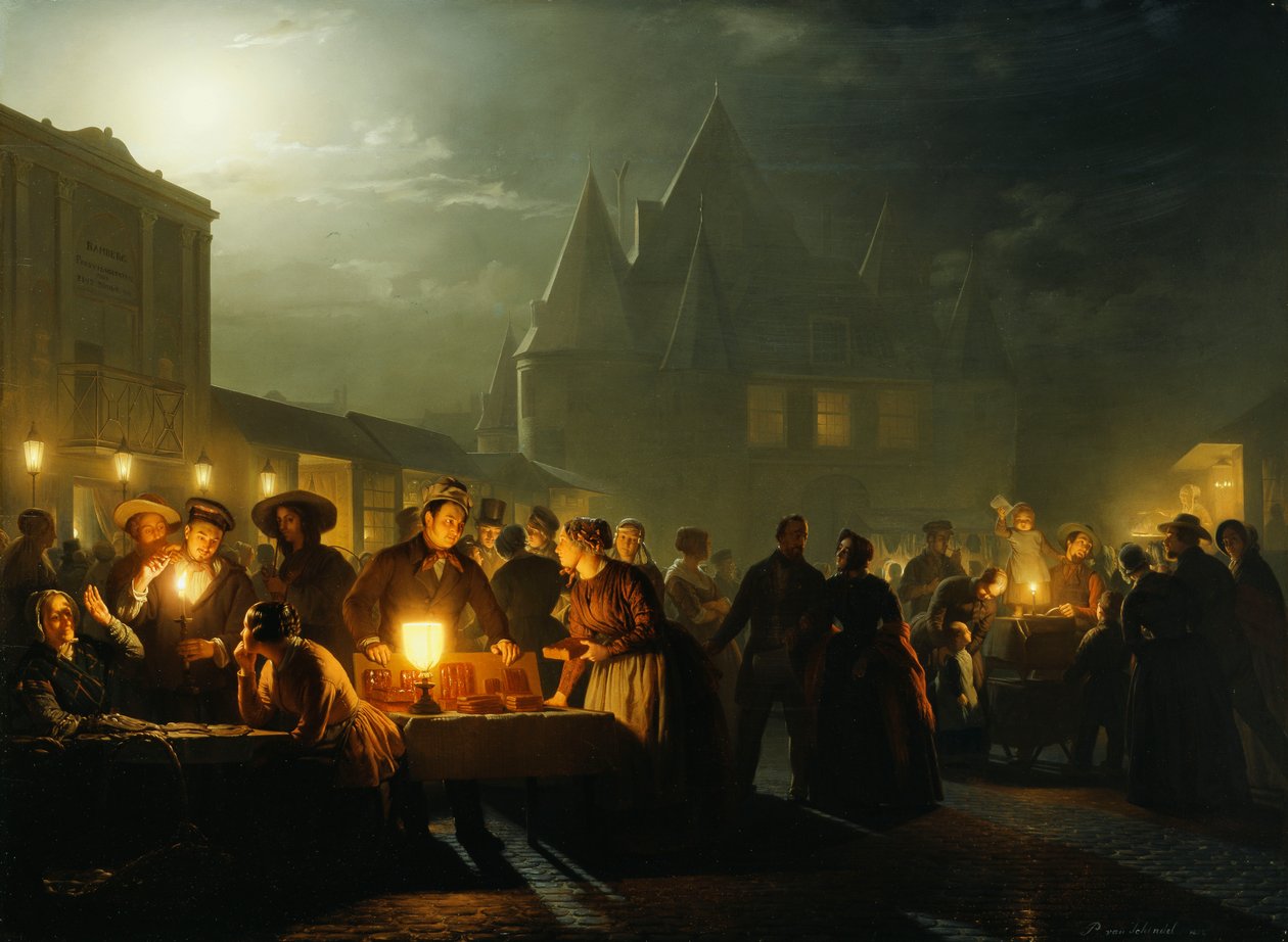 Bokmässan, 1852 av Petrus van Schendel