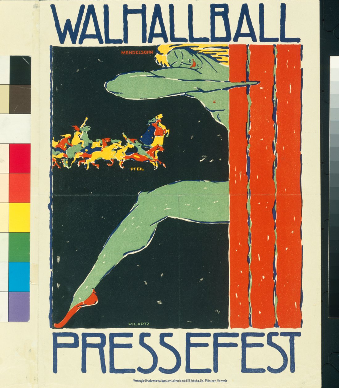 Valhallball pressfestival av Pfeil & Pilartz Mendelsohn