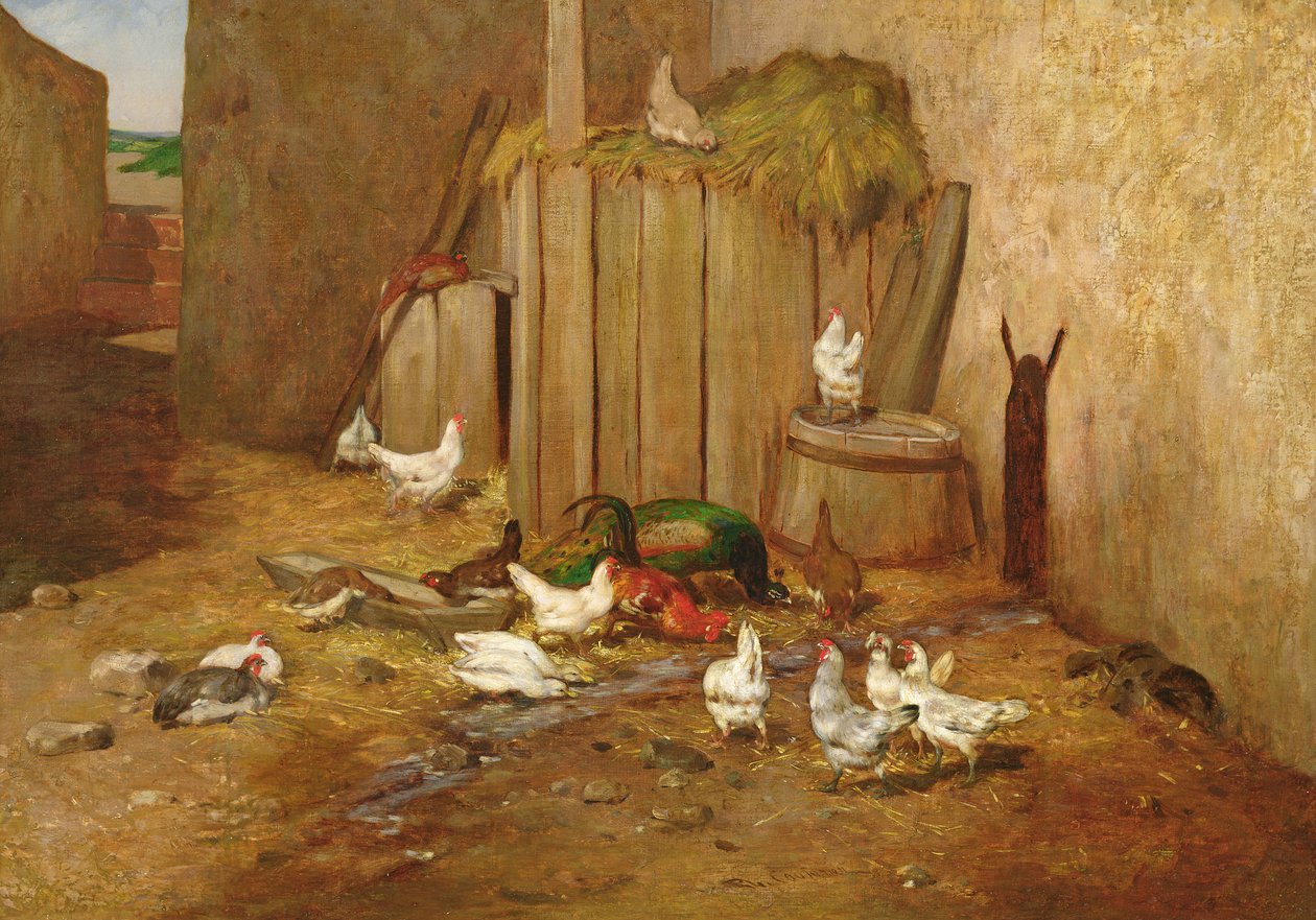 Gårdsgården av Philibert Leon Couturier