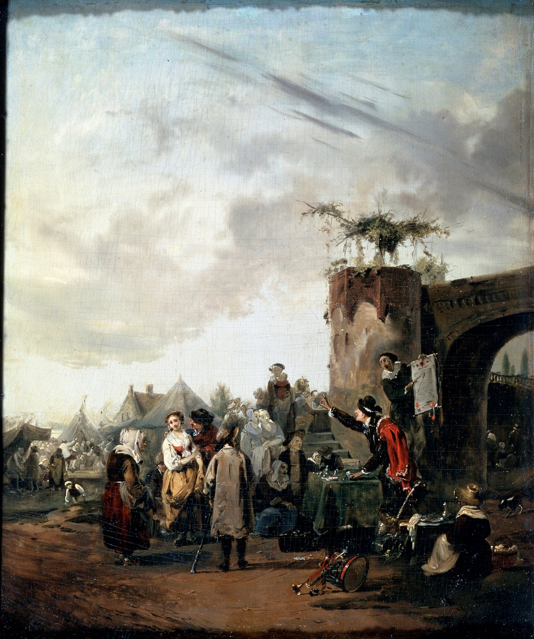 En charlatan, tidigt 1780-tal. av Philibert Louis Debucourt