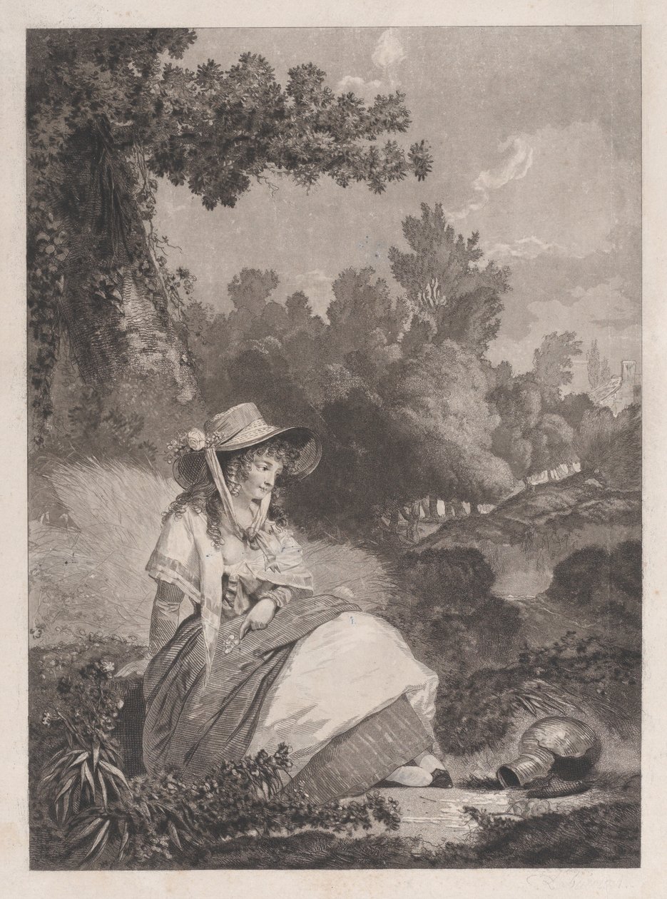 Stackars Annette, 1795. av Philibert Louis Debucourt