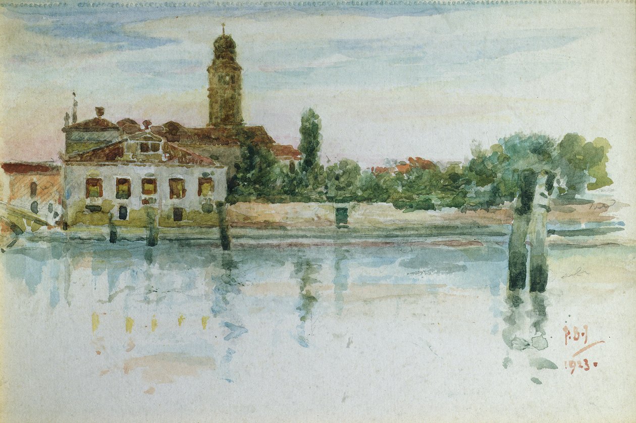 Venedig, 1923 av Philip Burne Jones