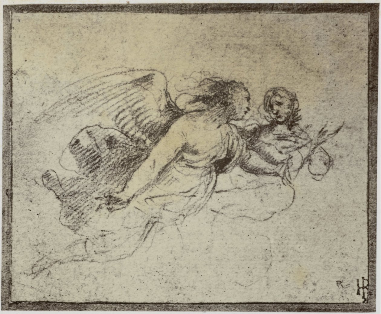 A. Caracci, A Magdalen av Philip Henry Delamotte