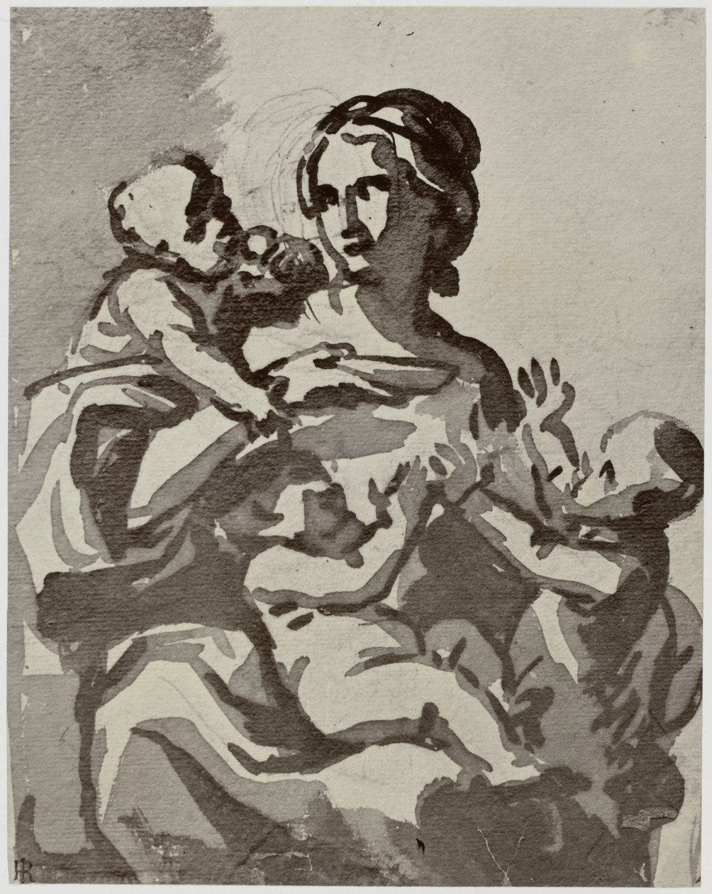 Elisabetta Sirani, välgörenhet av Philip Henry Delamotte