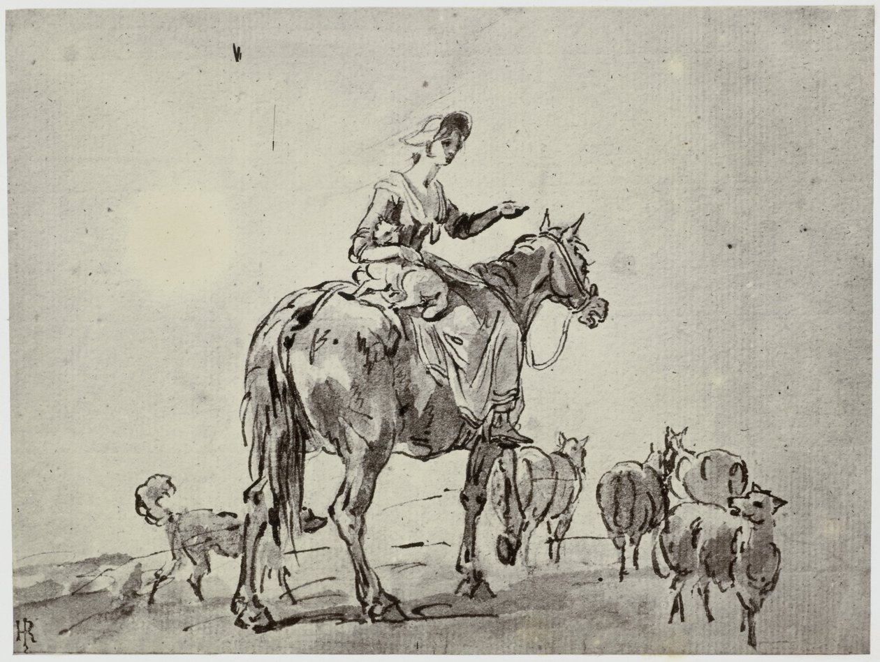 Gilpin, Herdinnan av Philip Henry Delamotte
